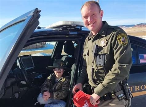 Wyoming Highway Patrol Shares Heartwarming Photo