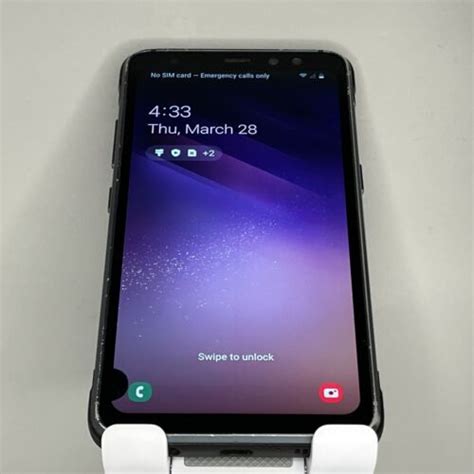 Samsung Galaxy S8 Active Sm G892u 64gb Meteor Gray Sprint Ulk