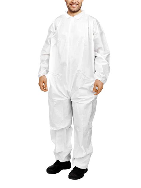 Buy Amz White Paint Coveralls Disposable Adult Hazmat Suits Disposable