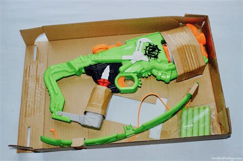 NERF Zombie Strike Outbreaker Bow Review - mudpiefridays.com