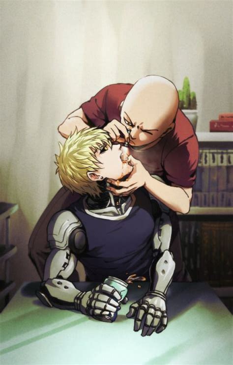 One Punch Man Saitama X Genos Genosai One Punch Man One Punch Man