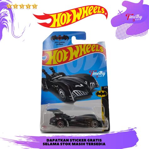 Jual Hot Wheels Batman Robin Batmobile Hitam Shopee Indonesia