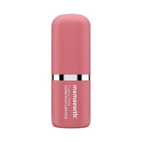 Buy Mamaearth Creamy Matte Long Stay Lipstick Hibiscus Nude G Online At Best Price In