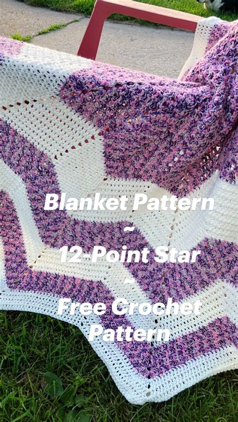 Crochet 12 Point Star Blanket Artofit