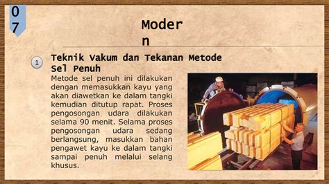 Pengawetan Kayu Secara Tradisional Dan Modern Pptx