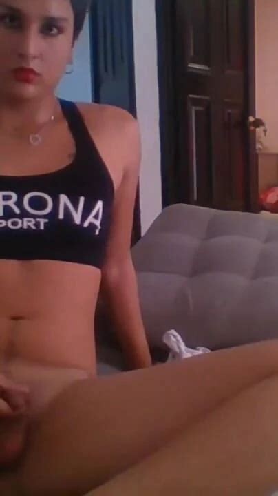 Unforgettable Moment From Cute Effeminate Femboy Shemale Seduces By Dancing With Her Fat Ass And