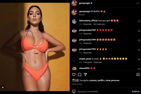 Georgina Rodríguez bikini Las imágenes más impactantes de Gio