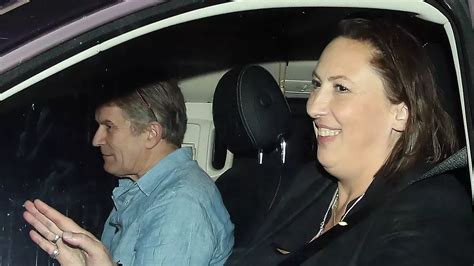 Miranda Hart spotted with secret husband at Strictly quarter-finals