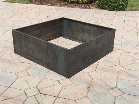 This Corten Diy 54 X 54 X 20 Raised Planter Bed Is Constructed Of Heavy 14 Gauge Corten