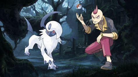 Pok Mon Masters Ex As Es La Pareja De Compis Formada Por Sixto Y Absol