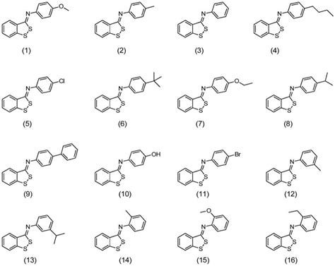 一种苯并二硫杂环衍生物及其制备方法与应用