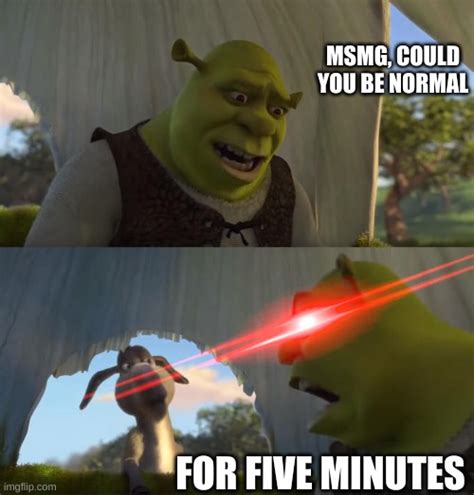 Shrek For Five Minutes Imgflip