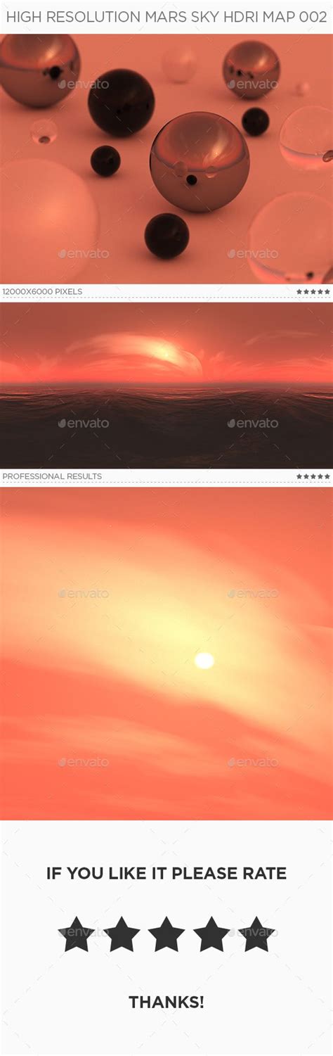 High Resolution Mars Sky HDRi Map 002 | High resolution, Hdri images ...