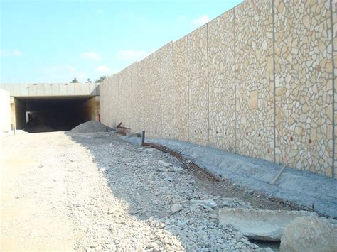 Gallery Precast Retaining Wall With Cast In Place Foundation Monachino Technology