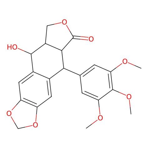 Podofilox Chemical Compound Plantaedb