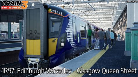 R Edinburgh Waverley Glasgow Queen Street Scotrail Express