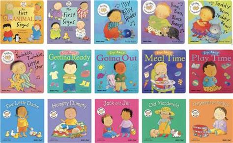 American Sign Language Board Books - 14 Titles – kids-reference.com