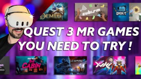 TOP 10 BEST MIXED REALITY Games On Meta Quest 3 YouTube