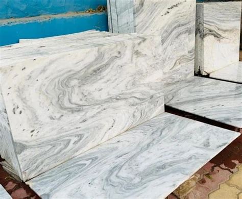 White Chuk Dungri Italian Multi Figurative Marble For Flooring