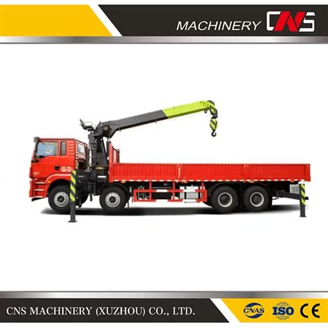 High Loading Capacity Straight Arm Crane 12 Ton Mobile Telescopic