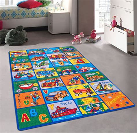 Kidsbaby Roomdaycareclassroomplayroom Area Rug Abc