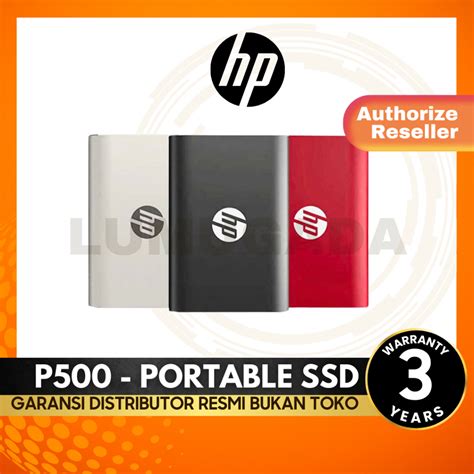 Jual HP SSD P500 Portable SSD 250GB / 500GB / 1TB External SSD ...