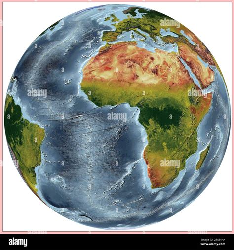 World Map Continents And Oceans And Seas