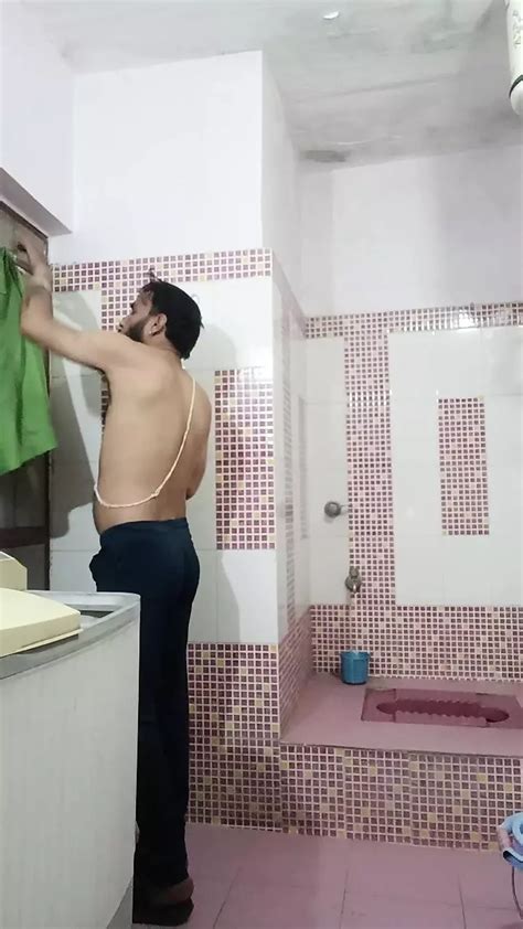 Hairy Indian Desi Man Show Penis In Bathroom With Live Show Friends Gay Porn XHamster