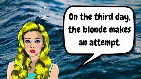Joke Of The Day A Blonde A Brunette And A Redhead Are Trapped
