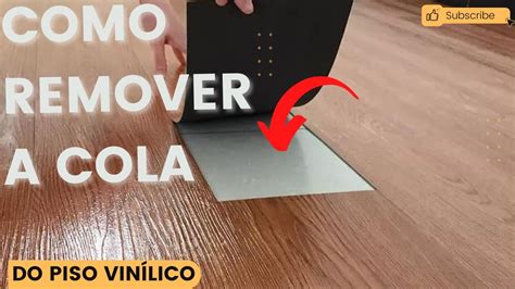 COMO retirar A COLA do PISO VINÍLICO Eliel Carlos YouTube