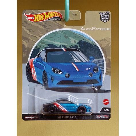 Hot Wheels Premium Car Culture Auto Strasse Alpine A110 Shopee Malaysia