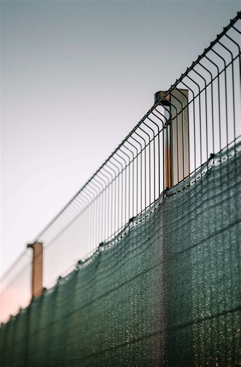 Modern Garden Metal Fence Free Stock Photo | picjumbo