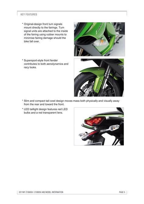 2011 Kawasaki Z1000SX PDF