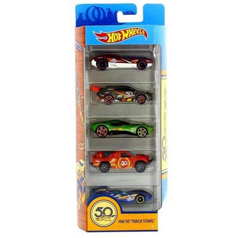 Carrinho Hot Wheels Set Carros HW Track Stars FKT Mattel Toyshow Tudo De