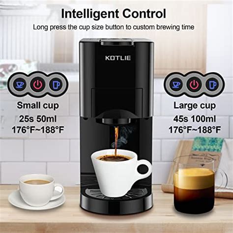 Kotlie Nespresso Coffee Maker In Espresso Machine Single Serve