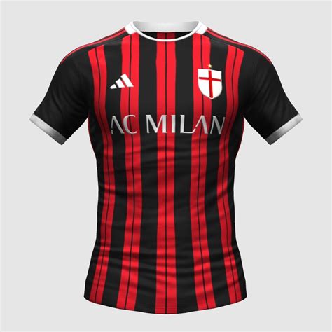 Adidas x AC Milan home (concept kit) - FIFA Kit Creator Showcase