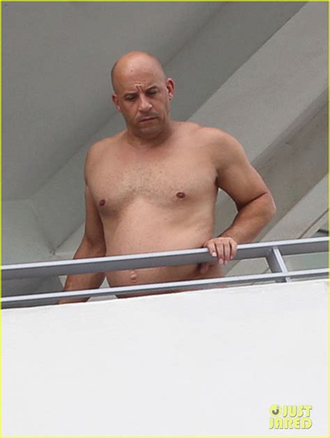 Vin Diesel Goes Shirtless In Miami Meets Possible Fast 8 Director Photo 3478374 Shirtless