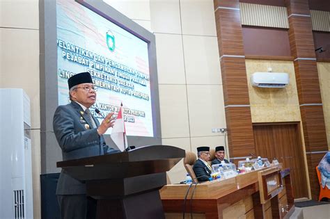 Usai Lantik Sekda Parepare Taufan Pawe Ingatkan Kontrol Anggaran Daerah