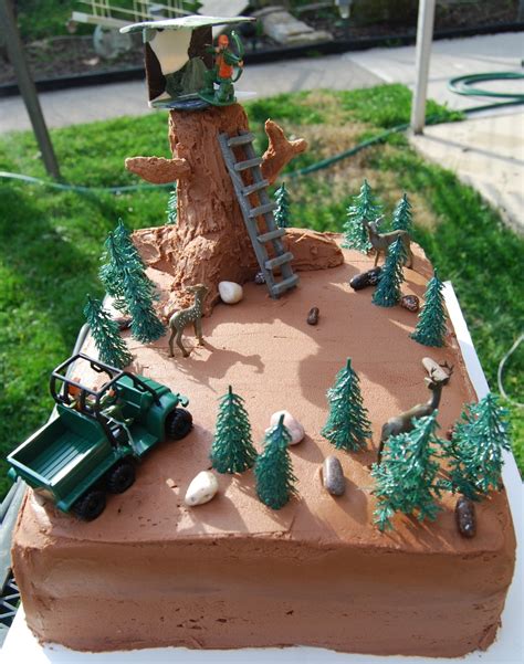 Hunting Birthday Cake