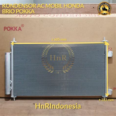 Jual Kondensor Ac Mobil Honda Brio Condensor Brio Premium Quality