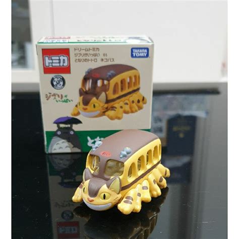 現貨！送pvc保護盒！dream Tomica 龍貓公車 吉卜力 蝦皮購物