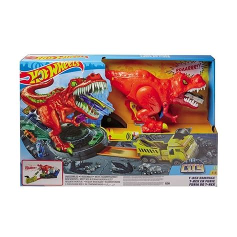 Pista Hot Wheels Ataque Do T Rex X Mattel Dinossauro Brinquedos E Hobbies No Mercado Livre