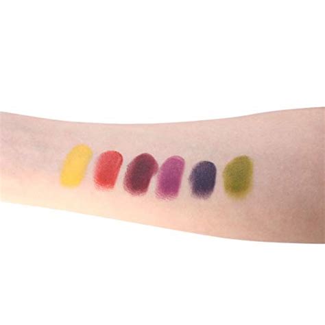 Wismee Professional 6 Color Bruise Wheel for Special Effects Makeup ...