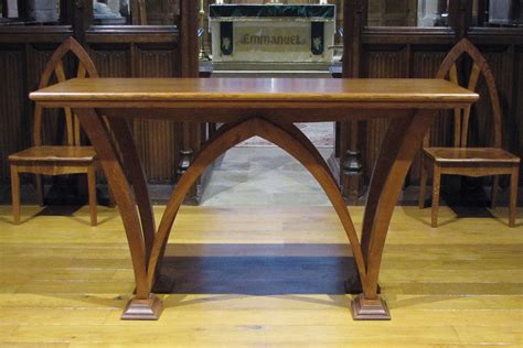 Altar Communion And Credence Tables From Treske