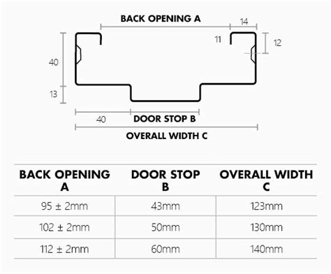 10 Bend Knockdown Door Frame Metroll Wa Only