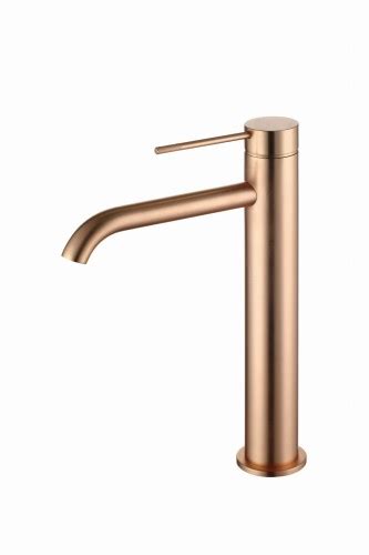 Northern Copper Brushed Bateria Umywalkowa Wysoka Mobi Mobi Water