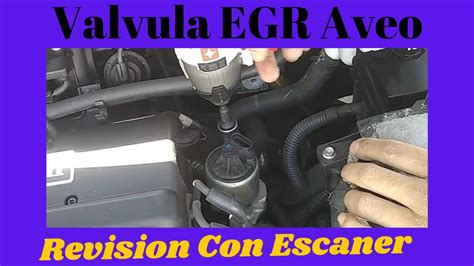 Válvula EGR Chevrolet Aveo Codigo P0300 Diagnostico y Pruebas De