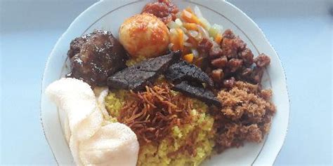 Daftar Harga Menu Delivery Nasi Kuning Kedai Afiqah Daeng Tata Raya