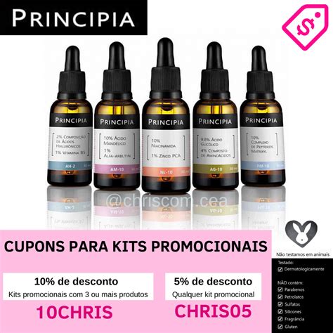 Cupom De Desconto Principia Skincare