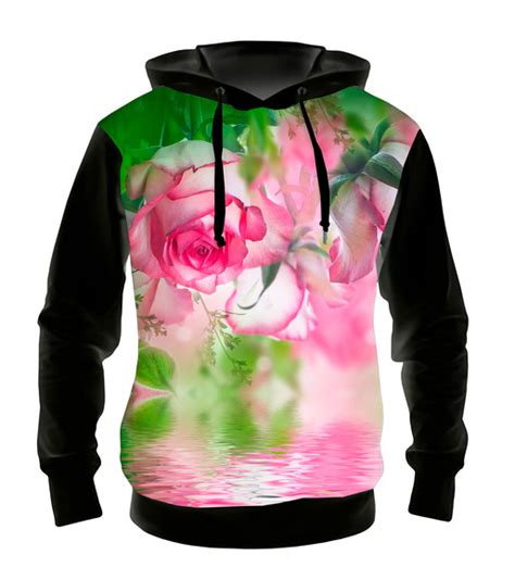 Blusa Moletom Rosas Mod Casaco De Frio Elo